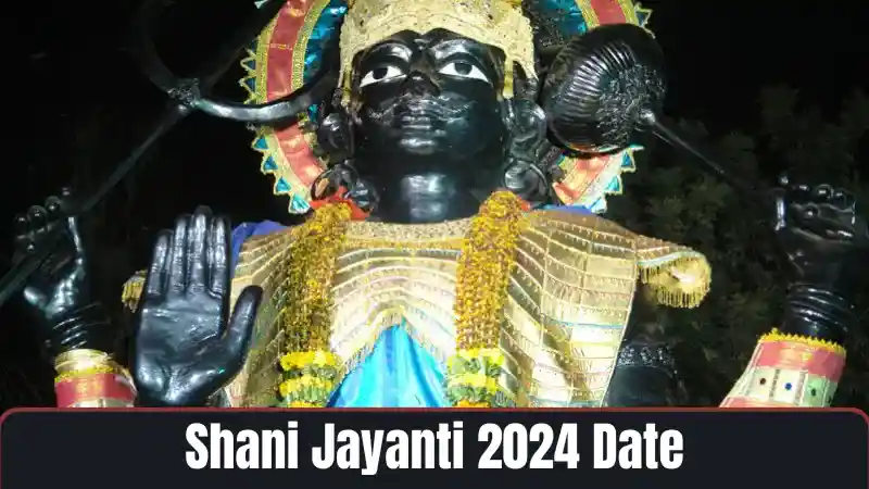 Shani Jayanti 2024 Date